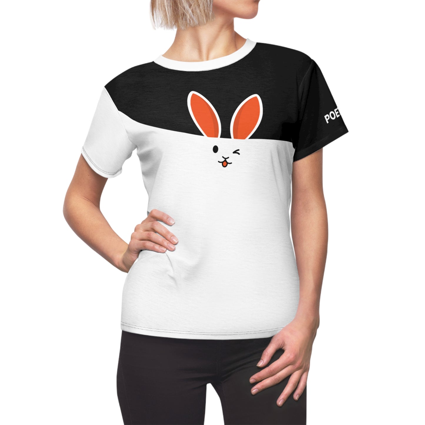 Women's 'Bad Bunny' Tee - Black
