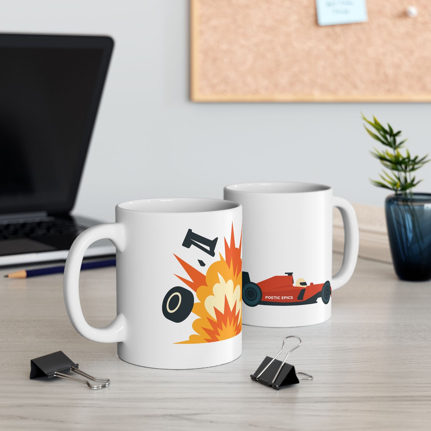 'Wipeout Walter' Mug