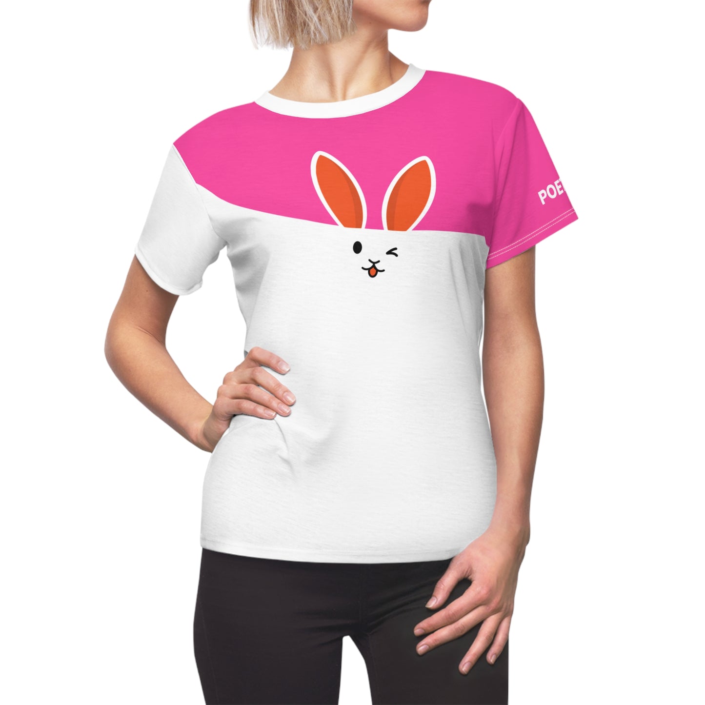 Women's 'Bad Bunny' Tee - Pink