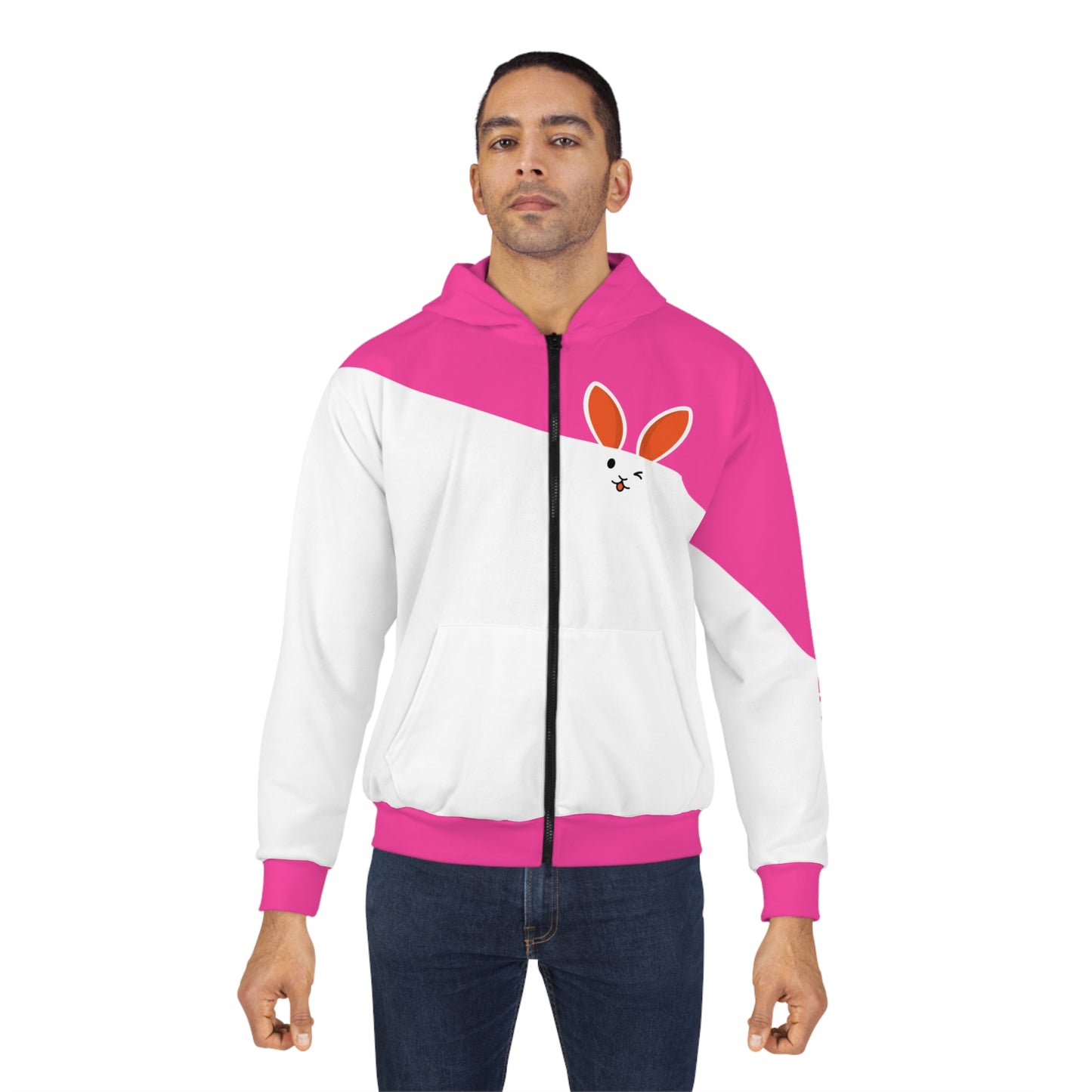 Unisex 'Bad Bunny' Hoodie - Pink