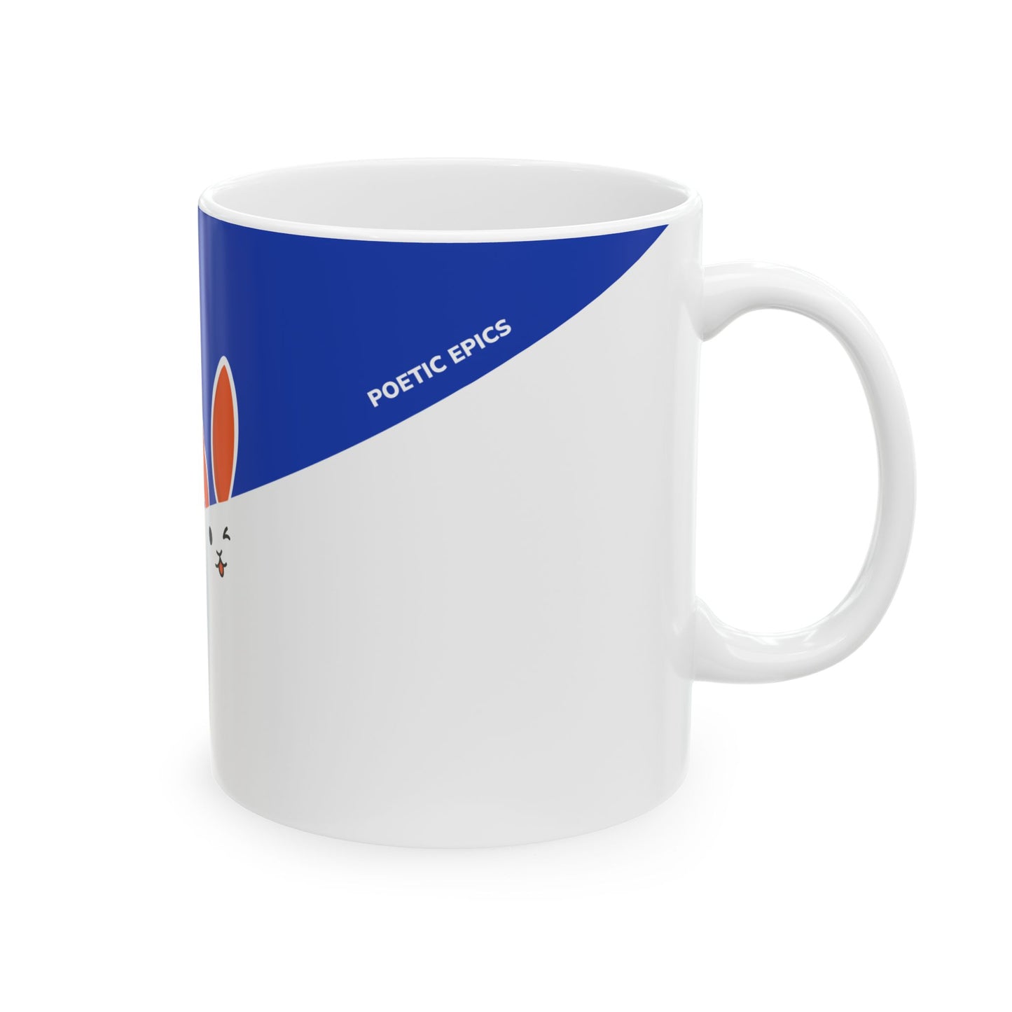 'Bad Bunny' Mug - Blue