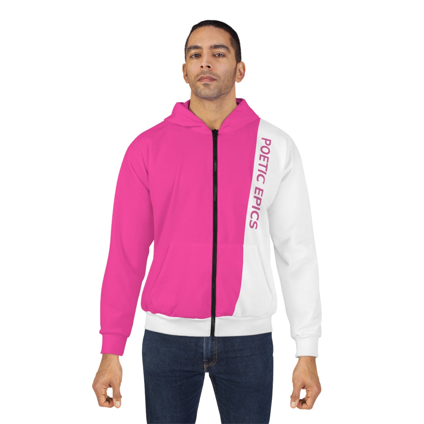 Unisex 'Slice' Hoodie - Pink