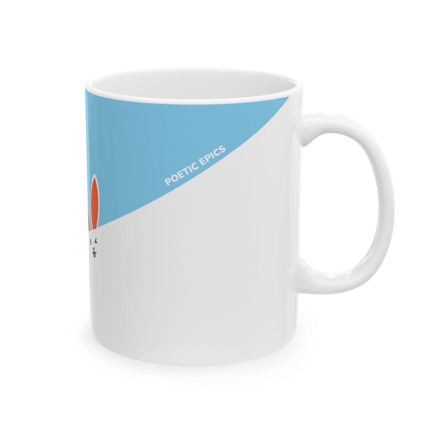 'Bad Bunny' Mug - Baby Blue