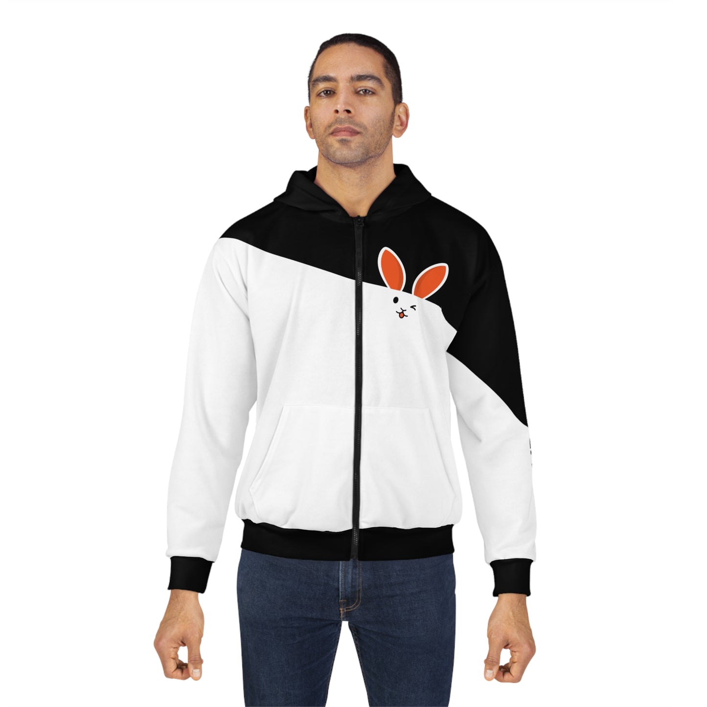 Unisex 'Bad Bunny' Hoodie - Black