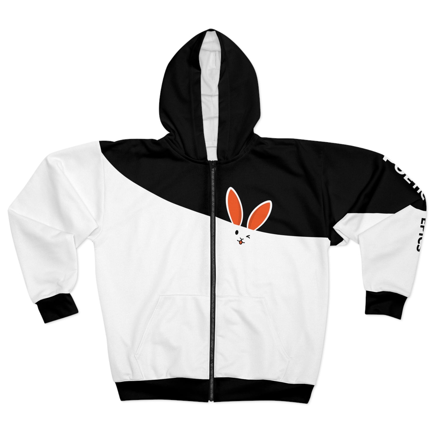 Unisex 'Bad Bunny' Hoodie - Black