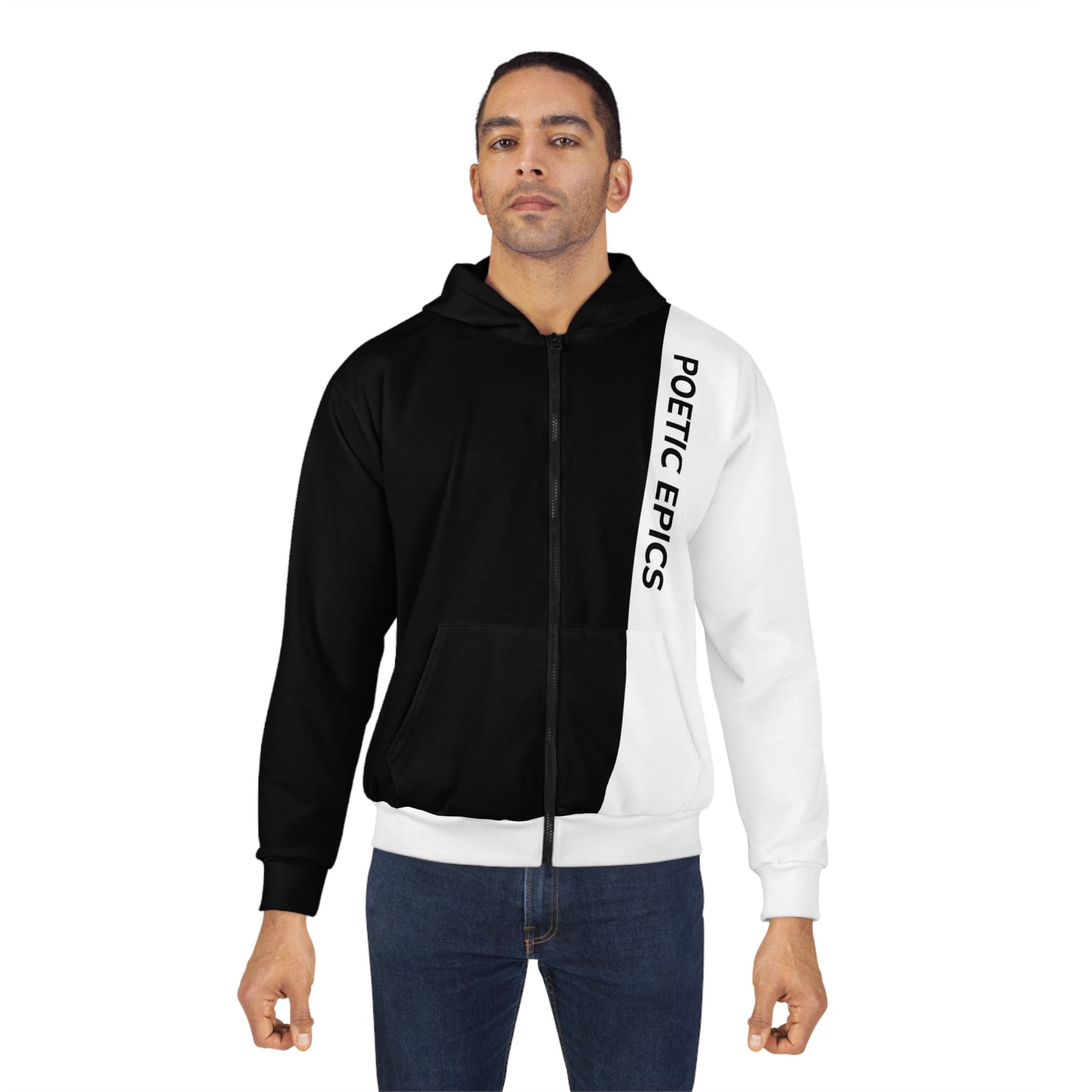 Unisex 'Slice' Hoodie - Black