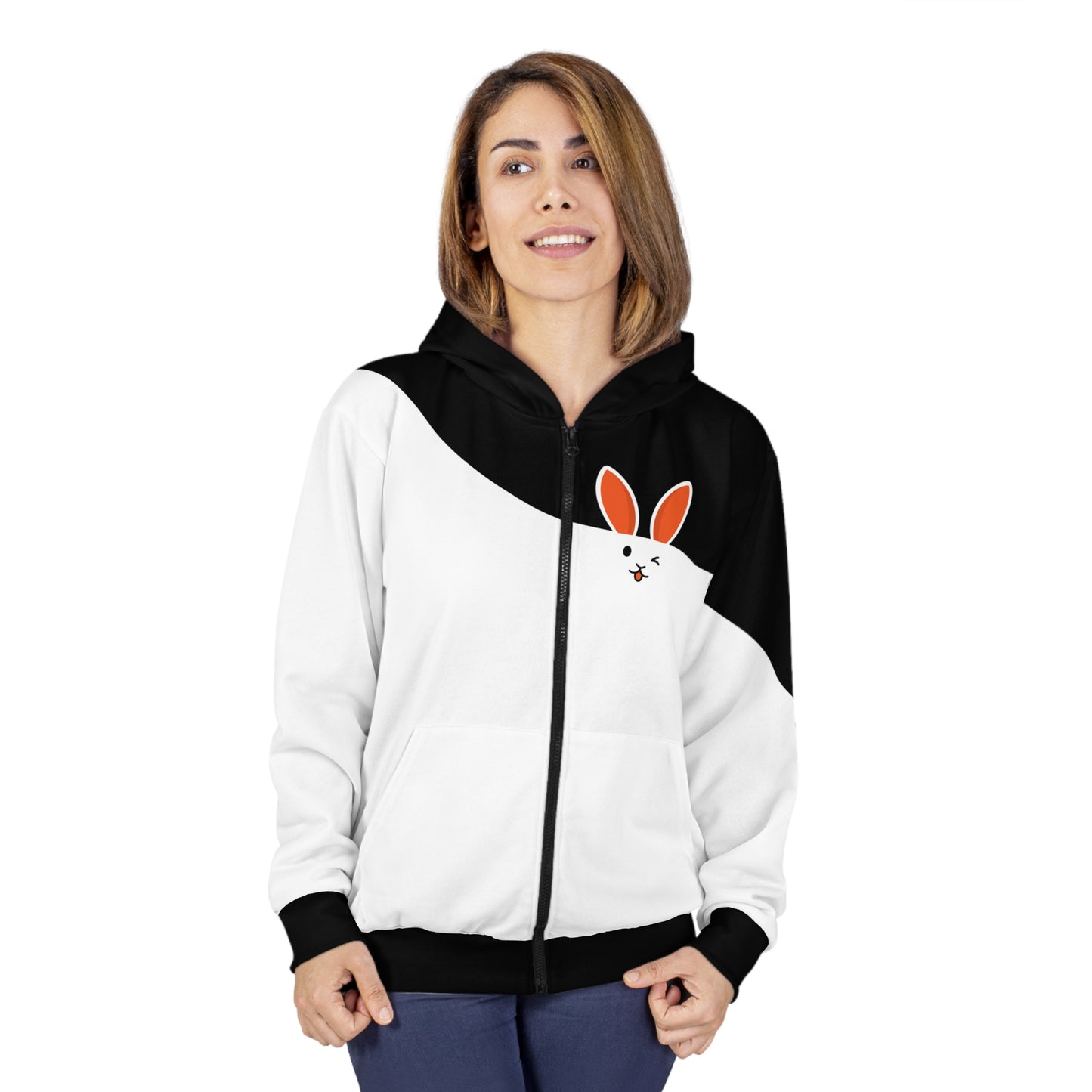 Unisex 'Bad Bunny' Hoodie - Black