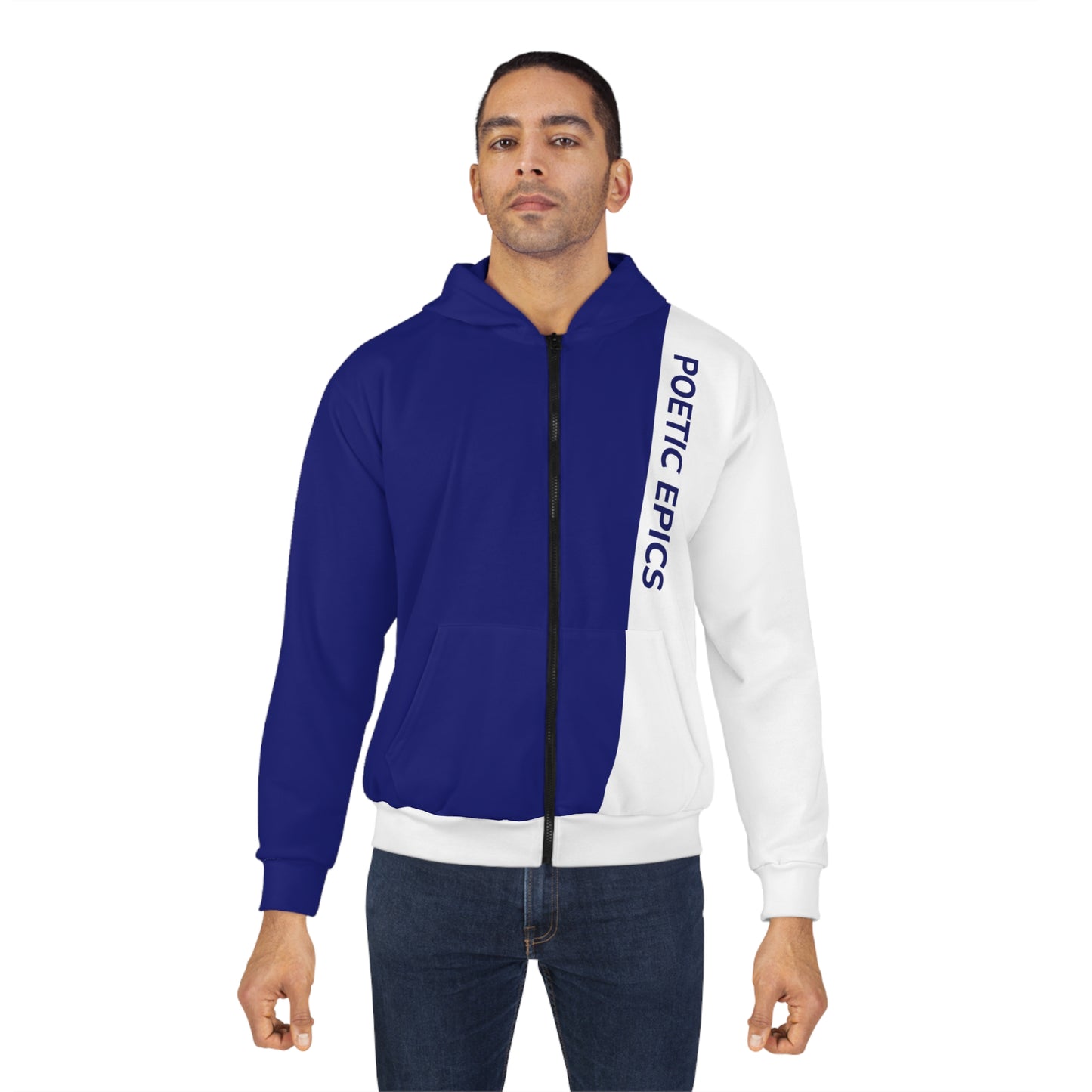 Unisex 'Slice' Hoodie - Blue-Violet