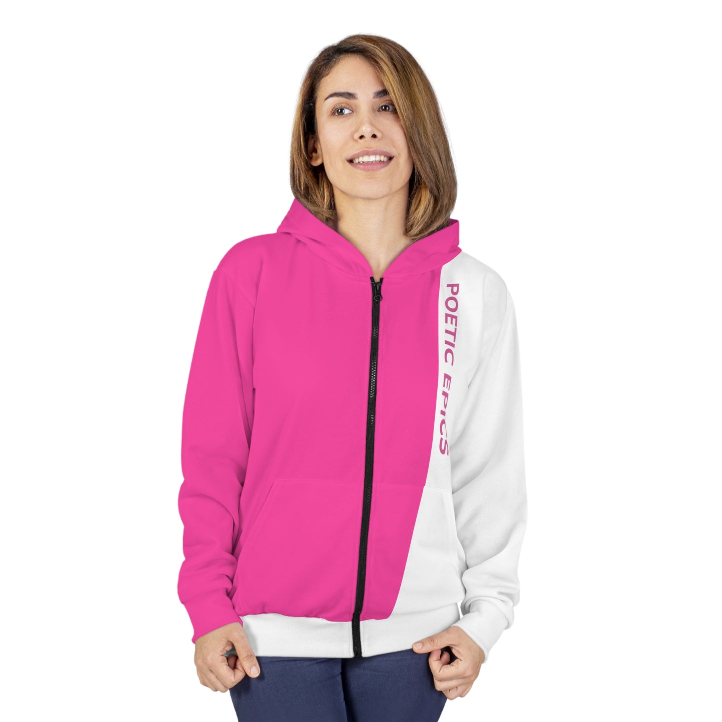 Unisex 'Slice' Hoodie - Pink