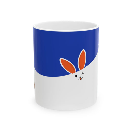'Bad  Bunny' Mug - Blue