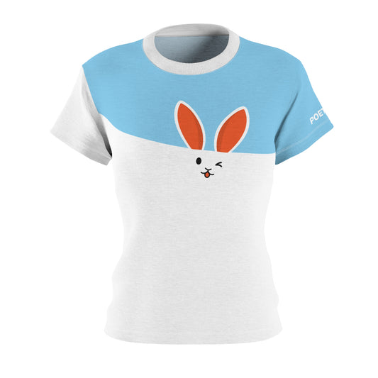 Women's 'Bad  Bunny' Tee - Baby Blue