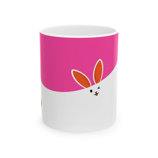 'Bad  Bunny' Mug - Pink