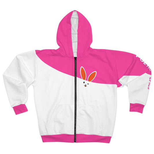 Unisex 'Bad  Bunny' Hoodie - Pink
