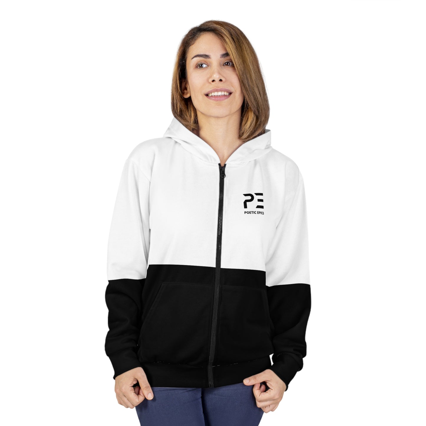Unisex 'Dipped' Hoodie - Black