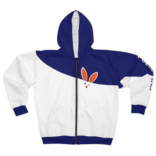 Unisex 'Bad  Bunny' Hoodie - Blue-Violet