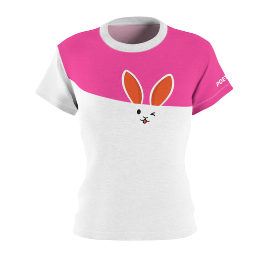 Women's 'Bad  Bunny' Tee - Pink
